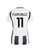 Ženske Nogometnih dresov Juventus Nicolas Gonzalez #11 Domači 2024-25 Kratki rokavi